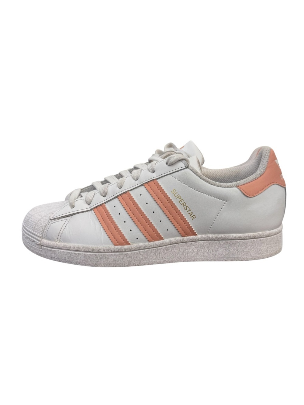 Adidas Originals Superstar Shell Toe Classic White/Blush Men's 8.5 Women’s 10